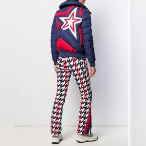 Perfect Moment Navy Blue Super Star Puffer Ski Jacket
